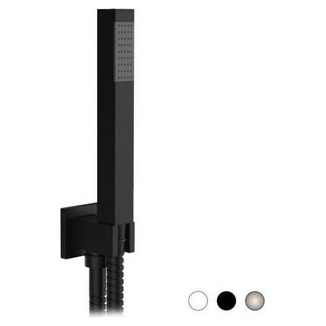 KIT DOCCETTA MINIMALE QUADRA Misura: Nero Opaco