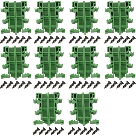 Supports DIN C45 pour PCB 35mm, adaptateurs rail et fixations circuits électroniques (1/5)