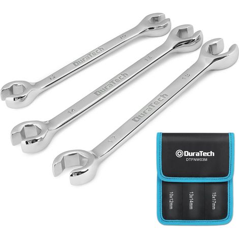 Pipe Wrench Set, 3 Pieces, 10 x 12 mm, 13 x 14 mm, 15 x 17 mm (1/5)