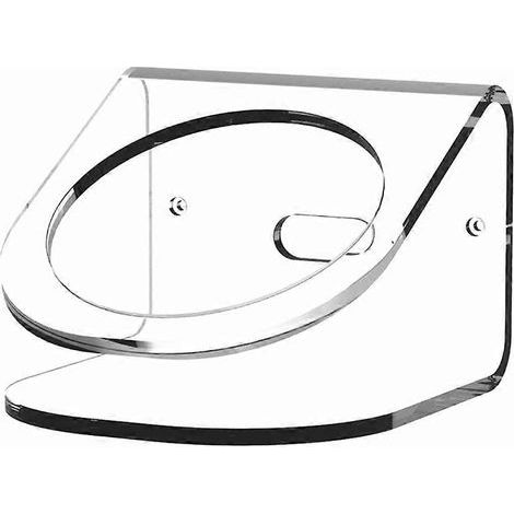 Support mural pour barre de son, compatible avec ECHO DOT 4-13x12x9.5cm-Transparent (1/3)