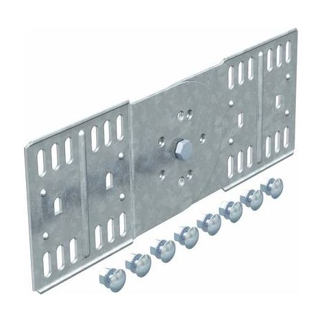 OBO Bettermann Connettore a ginocchio per canalina portacavi 110x300 acciaio zincato a nastro, 7082037