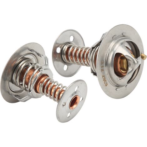 Boîtier de col de remplissage d'eau en aluminium à 45° avec thermostat, compatible avec les moteurs Chevrolet LS1, LS2 et LS7 (noir). (1/5)