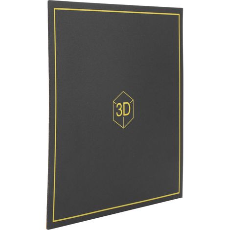 Plateau magnétique autocollant imprimé pour imprimante 3D, carrés 220x220mm, accessoire de lit chauffant, adhésif réutilisable (1/5)
