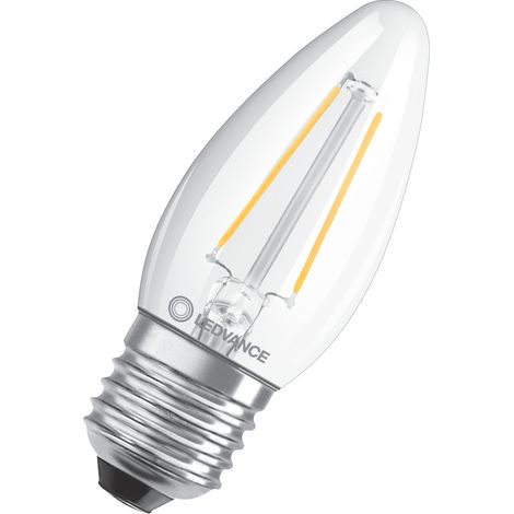 Lampadina LED Filamento E27 4.8W 470 lm C35 Parathom Classic 4058075590670 OSRAM 2700K Bianco Caldo (1/4)
