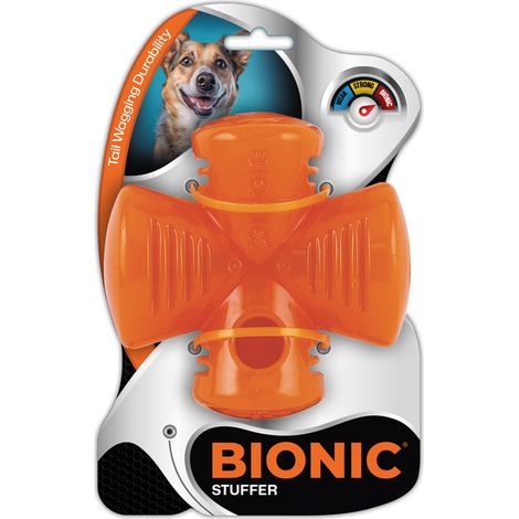 Juguete ultra resistente para perros BIONIC Stuffer (1/4)