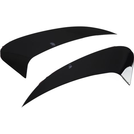 Paire de déflecteurs d'air de pare-chocs arrière, spoiler splitter noir brillant, remplacement pour Mercedes-Benz CLS Classe C257 AMG Line CLS53 2018 et plus. (1/5)