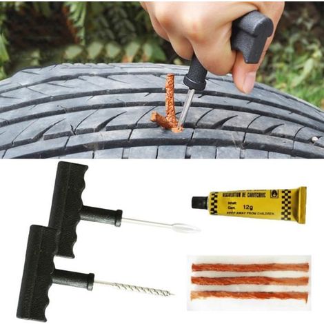 Kit de réparation de pneu Tubeless professionnel pour voiture - Outils de crevaison (1/3)