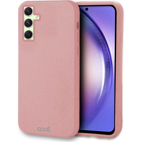 Carcasa COOL para Samsung A546 Galaxy A54 5G Eco Biodegradable Rosa