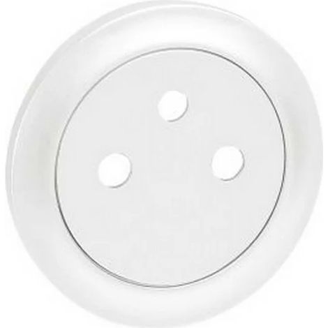 Legrand 068111 - White Hubcap - 2P+T Surface Socket - Céliane