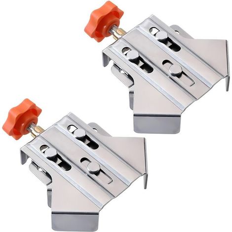 2-Piece Stainless Steel 90 Degree Angle Turnbuckle with Swing Pin and Single Handle for Woodworking, Engineering, Framing (1/5)