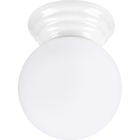 Deckenleuchte Zori Weiß 1xG9 12cm Glas Sollux (1/5)