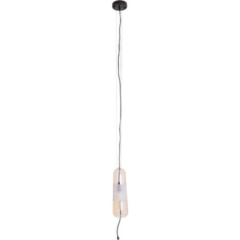 Lampada a sospensione Maxlight MAURI vetro ambra E14 (1/5)