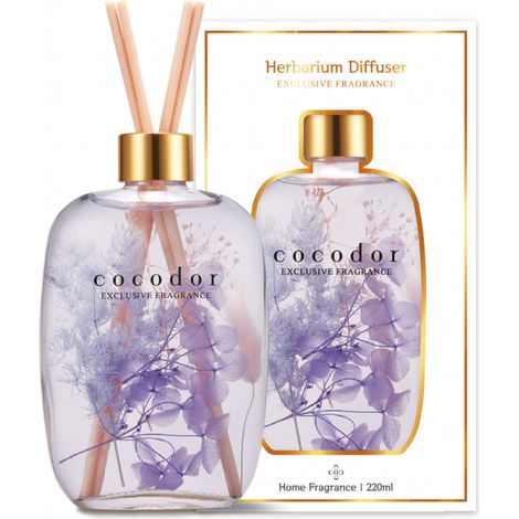 DIFFUSORE A BASTONCINO HERBARIUM 220ML - APRIL BREEZE COCODOR