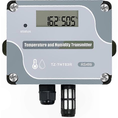 Digitaler Temperatur- und Feuchtigkeitssensor, RS485-Schnittstelle, Modbus-RTU-Protokoll, für industrielle Anwendungen, genaue und zuverlässige Messung (1/5)