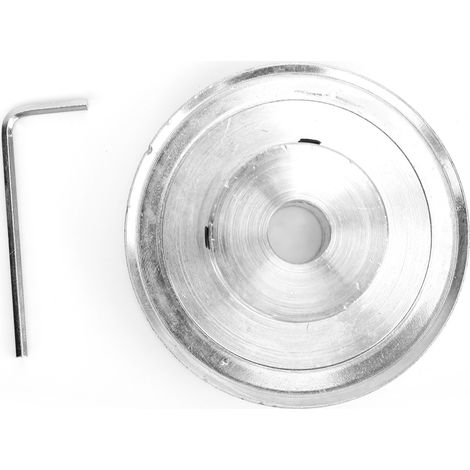 Poulie synchrone en alliage d'aluminium 40 dents, type XL, courroie 8mm, pour transmission mécanique de puissance. (1/5)