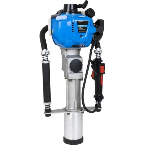 Güde – Tarière thermique 37,7 cm³ – Moteur 4 temps – Force de frappe 25 joules – Cadence 2300 coups/min – Pour enfoncer pieux en métal ou bois