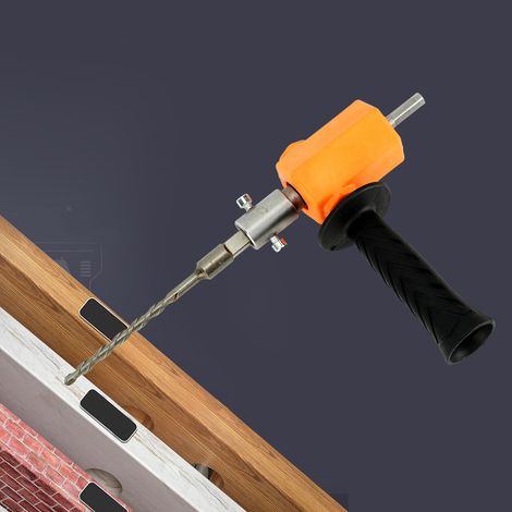 Adaptateur pour perceuse électrique vers perceuse à percussion, adaptateur pour perceuse à percussion, tête de modification, modificateur pour perceuse à percussion, mandrin carré, embout de tournevis (1/5)