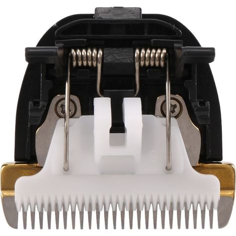 Professionnel Ciseaux pour Animaux de Compagnie ÉLectrique Tondeuse à Cheveux Chiens Machine DéCoupe CéRamique Titanium Couteau RFCD-9100 9600 (1/4)