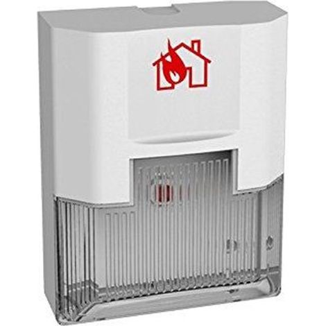 Cordia Incendie – Diffuseur lumineux flash filaire DVAF – Alarme incendie EN54-23 – Signalisation claire pour malentendants – Installation simple en saillie