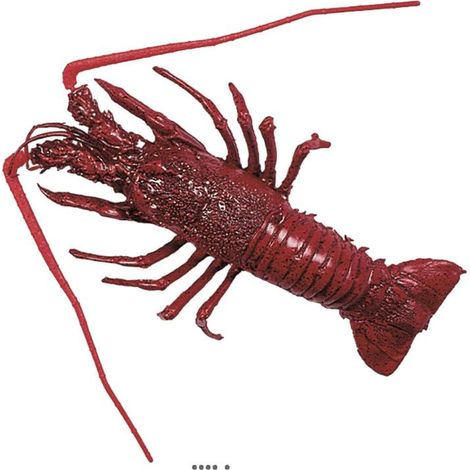Langouste artificielle en Plastique soufflé L 330x190 mm (1/3)