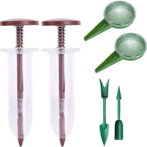 Mini Kit de 6 Outils de Jardinage pour Semis et Plantation – Compact, Ergonomique, Idéal pour Balcon, Petit Jardin ou Intérieur (1/5)