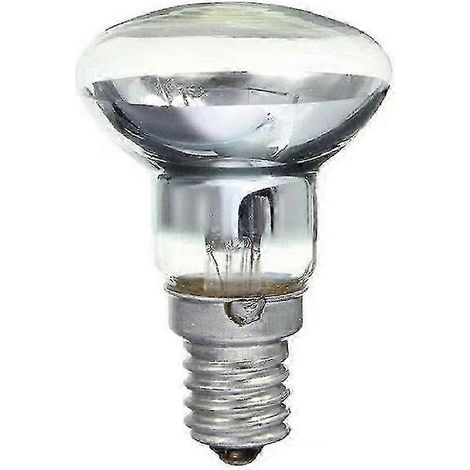 Ampoules à lave R39 E14 30 W, culot Edison, réflecteur SES, blanc chaud 2800 K, dimmables, lot de 2 (1/3)