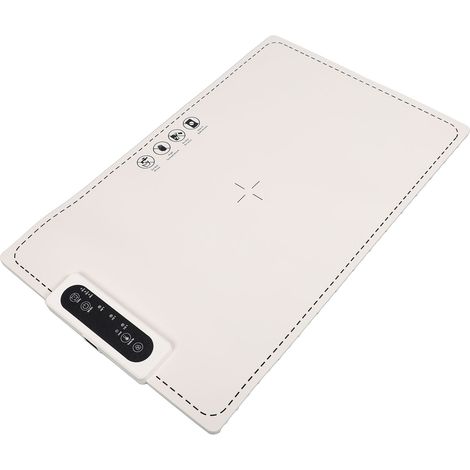 Tapis chauffant 38 x 60 cm, multifonctionnel, pliable, à 3 niveaux de puissance, électrique, prise UE 220-240 V (1/5)