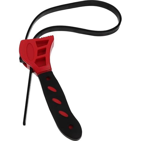 Clé à Sangle, Clés à Filtre à Huile Universel, Clé à Tuyau en Caoutchouc, Clé à Sangle Réglable, Ouvre-Bocal à Ceinture, Clef à Sangle en Caoutchouc,Clé à Tuyau Multifonction,Pour Mécanicien Plombier (1/5)