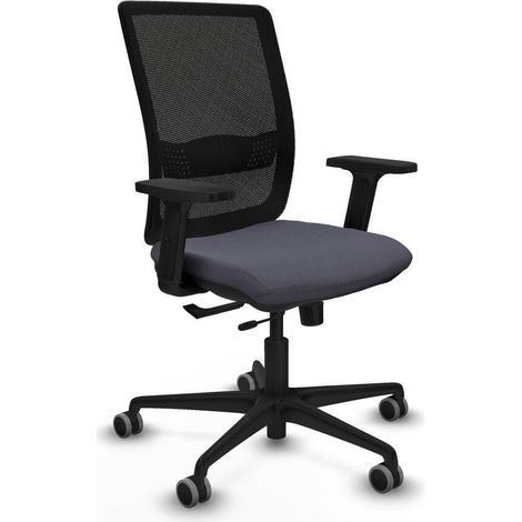 Piqueras y Crespo Haches Traslack Chaise Bureau Gris Sombre