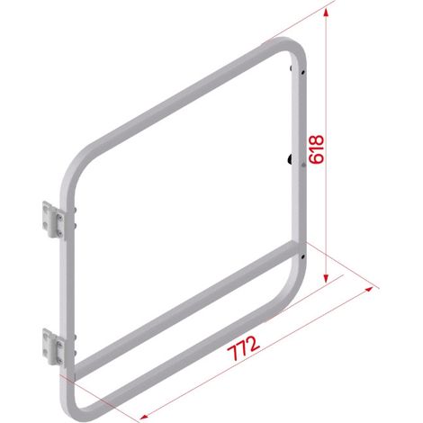 HYMER - Portillon pour sortie de crinoline avec ou sans sous-lisses