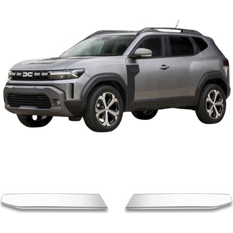 baguettes de hayon chromées en acier inoxydable pour Dacia Duster à partir de 2024 (1/5)
