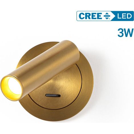 Aplique Empotrable Para Lectura "MILSA" - 3W - 2700K - CRI