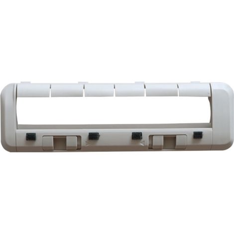 Compatible avec les aspirateurs et laveurs robots S10/S20 Pro/X10/X20 Pro, y compris le couvercle de la brosse rotative et le couvercle de la brosse principale (blanc). (1/4)