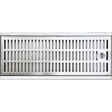 Tropfblech Abtropfblech Tropfschale en Acier Inoxydable Mat 300 x 200 x 27 mm Fabriqué en Allemagne Design 2 Parties Facile à Nettoyer pour Bar Cuisine Brassage