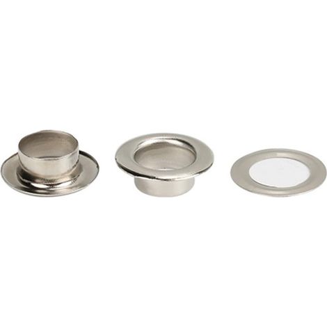galvanisierte Nieten für Leder Segeltuch und Planen 10 mm