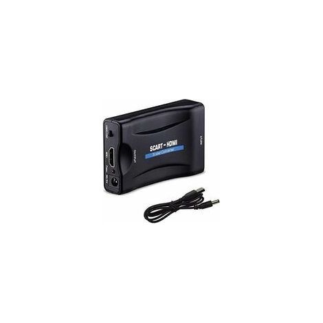 Adattatore da SCART a HDMI, convertitore SCART a HDMI HD 1080p compatibile con NTSC PAL per Sky HD Blu-ray PS3 TV VCR VHS, ecc. (1/5)