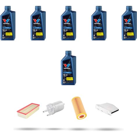 Kit tagliando 4 FILTRI e 6L OLIO compatibile con VW Scirocco III (1K8) 2.0 TFSI 162kw Dal 2014 (1/5)