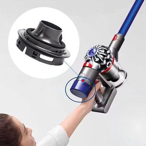 Cache moteur arrière compatible avec les aspirateurs Dyson V7 et V8 (1/2)