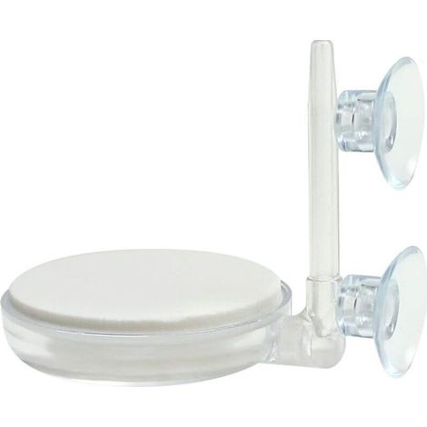 Aquarium Pierre a Air, Diffuseur d'air pour Aquariophilie, Pierre à Bulles utilisé dans Les Aquariums et Les Pompes hydroponiques avec vanne de contrôle et ventouses (60 mm)