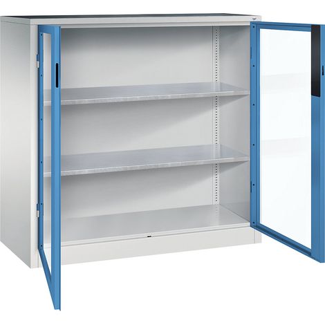 C+P, Armoire vitrée à portes battantes, h x l x p 1200 x 1200 x (1/3)
