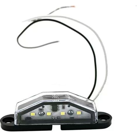 High quality 4LED 10-30V license plate lights for trucks and cars available on eBay and Amazon. (1/5)