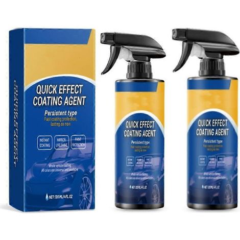 Spray de revêtement automobile à action rapide, multifonctionnel, format : 2 pièces (1/4)