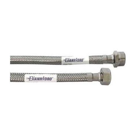 Flessibile inox modello normale  cm. 150 mf 1/2 x 1/2