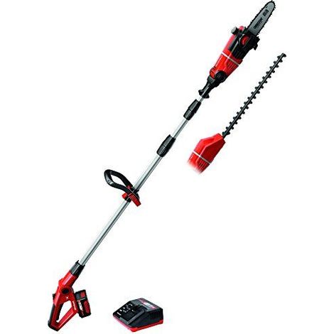 Einhell Kit GE-HC 18 Li T Motosierra Roja Batería 18V