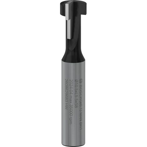 Bosch Trimmer PRO Router Keyhole Bit 10.5 x 6.6 Shank 8 mm 2608629683