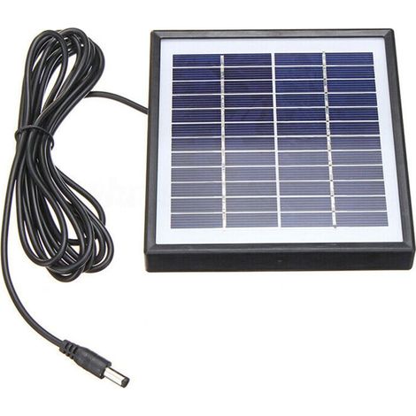 Panneau solaire polycristallin portatif extérieur de rendement élevé de 5W 12V- (1/4)