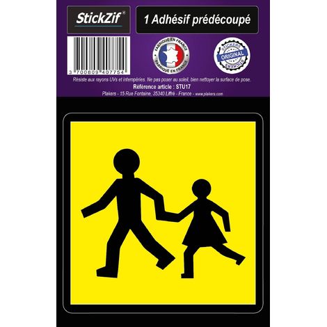ADHESIF PRE DECOUPE ATTENTION ENFANTS X1