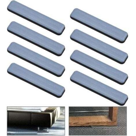 PCS Teflon Furniture Glides for Carpet and Hardwood Floors, Self-Adhesive Teflon Glides, Protective Gliders, Self-Adhesive Gliders, 100x25 mm