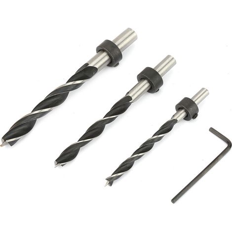 Gabarit de perçage portatif pour le travail du bois, guide de perçage 6/8/10 mm, localisateur de trous de perçage pour bois (1/5)
