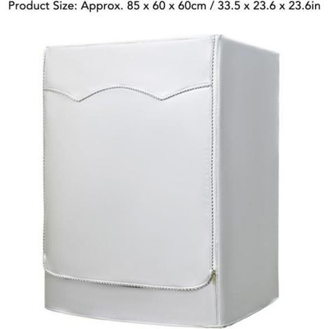 Housse de protection pour lave-linge, étanche à l'eau et à la poussière, protection solaire extérieure pour jardin, housse de machine à laver résistante (1/4)